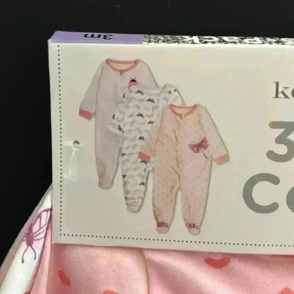 Koala Baby 3-Pack Coverall - 100% Cotton (NWT) - Picture 5 of 6